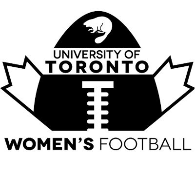 University of Toronto Powderpuff Women's Flag Football Team Logo